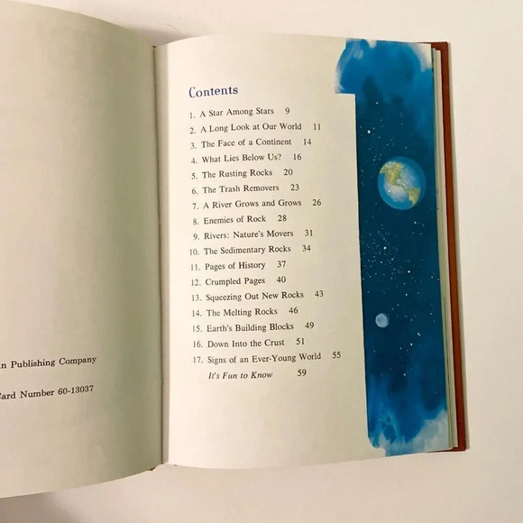 Vintage 1961 Whitman Learn About Books Rivers What  They Do and Our Earth - Picture 16 of 16